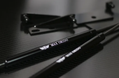 MAX ORIDO logo bonnet damper (86/BRZ, ZN6/ZC6)