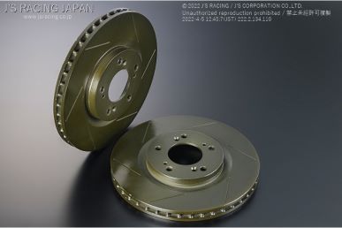 J'S RACING S2000 AP1 / 2 FCR Brake Rotor Slit