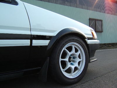 J-Blood AE86 Levin front fender normal type (left and right set) (front/late)