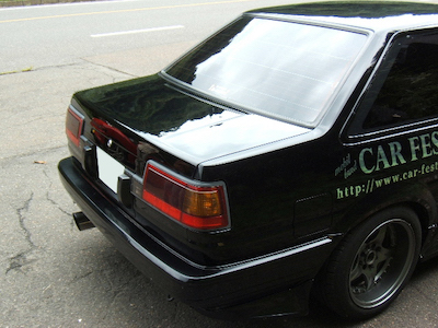 J-Blood AE86 Levin Carbon Trunk Street (2-door) (Front/Late)