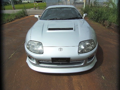 J-Blood JZA80 Supra FRP Bonnet Type2 (Front/Late)