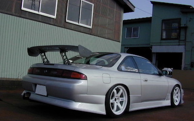 J-Blood S14 SILVIA REAR BUMPER SPOILER FRP (FRONT/LATE)