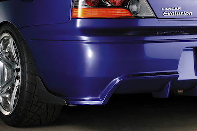 Do Luck LANCER EVO. CT9A Carbon Canard Rear Bumper