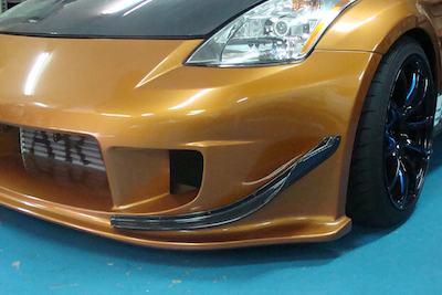 Do Luck Fairlady Z Z33 Front Canard