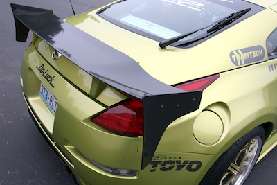 Do Luck Fairlady Z Z33 3D Carbon Rear Wing