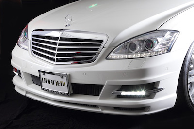 Branew Mercedes-Benz S-Class W221 Front  Bumper Spoiler