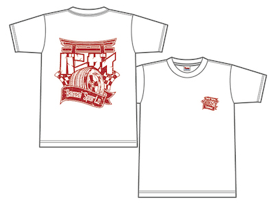 Banzai Racing T-shirt (White/BR02WH)