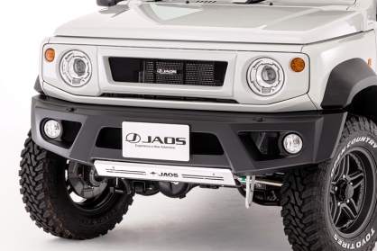 JAOS front sports cowl painted matte black Jimny JB74 series