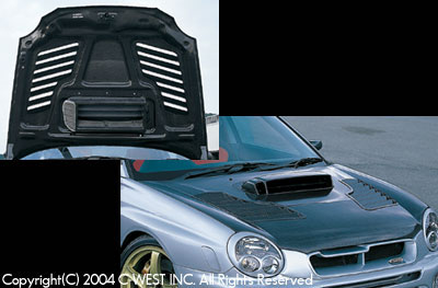 C-West IMPREZA GD Aero Bonnet