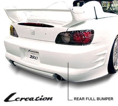 Honda S2000 Rear Full Bumper Made by El Creation