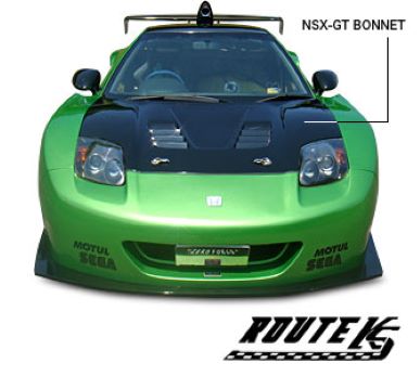 Route KS NSX-GT Bonnet FRP