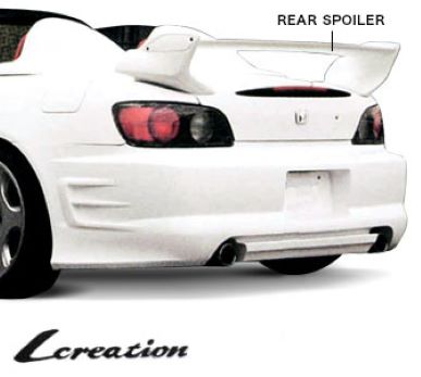 (Discontinued) Honda S2000 Rear Spoiler Made by L Creation