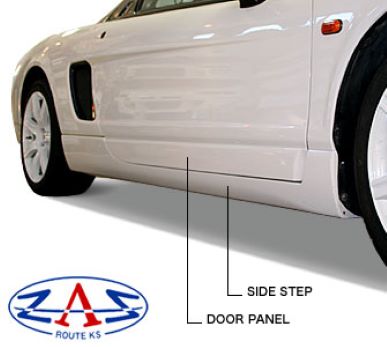 ZAZ NSX Type R Style Side Step & Door Panel