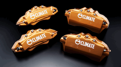 Climate Caliper Cover / Gold