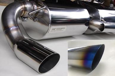 KSP engineering ATTAIN NSX dedicated KSP muffler Ver3 Stainless tail KS-859531