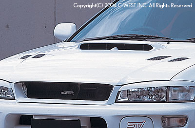 C-West IMPREZA GC8/GF8 GC Aero Bonnet (D-G type) normal type