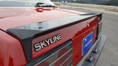 Restored Skyline R30 Rear Wing