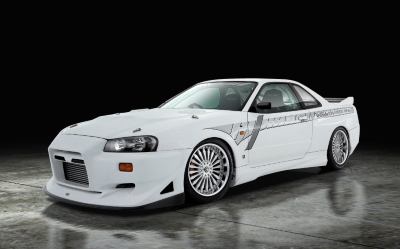 VeilSide NISSAN R34 GT-R BNR34 STREET DRAG MODEL Body Kit