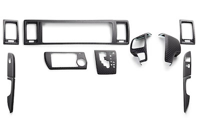 FABULOUS 4-6 inch dry carbon body panel kit (11P) for HIACE Neo classic 200 series type 4