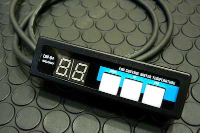 HALFWAY Digital water temperature gauge with fan controller function for Copen L880K