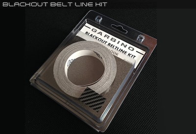 GARBINO Blackout Beltline Kit Gloss Black for MINI
