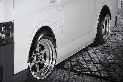 FABULOUS Over Fender for HIACE  Neo Classic 200 Series Type 4