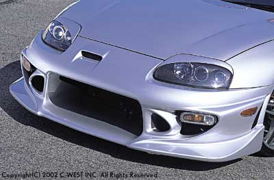 C-West JZA80 Front Bumper [made by PFRP]
