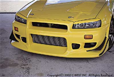 C-West BNR34N1 Front Bumper II [made by PFRP]