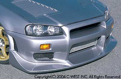C-West BNR34N1 Front Bumper III [made by PFRP]