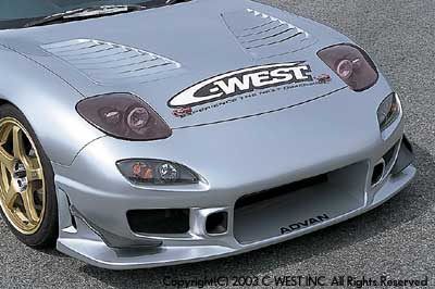 C-West FD3S N1 front bumper 2 [made by PFRP]