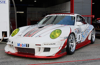 ings N-SPEC Porsche GT3 997 front under gurney flap (Kevlar)