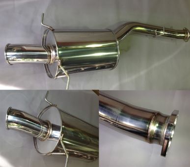 Re- Amemiya FD3S 90 Curl Dolphin Tail Muffler Fr80