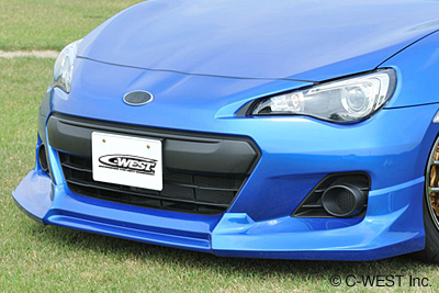 C-West Subaru BRZ ZC6 Front Half Spoiler