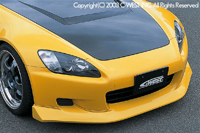 C-West S2000 Front Half Spoiler [made by PFRP]
