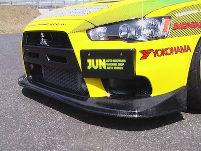 JUN AUTO LANCER EVO. X / CZ4A FRONT LIP SPOILER