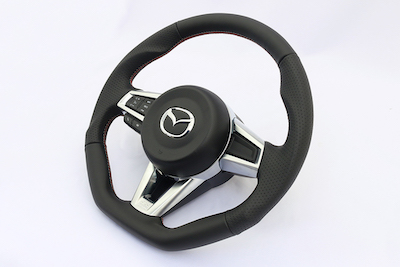 KENSTYLE Steering Wheel Roadster (ND) All black leather / Ultra suede