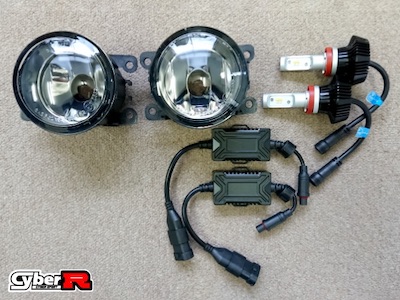 Cyber R Fog lamp trade-in kit for genuine LED fog