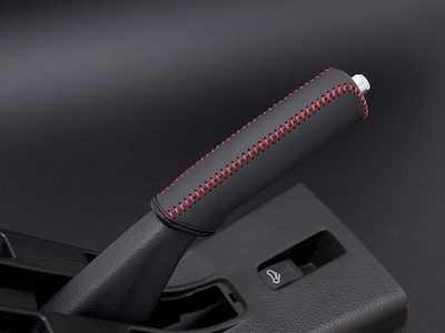 G'BASE Genuine Leather Side Brake Grip Cover for Copen/LA400K