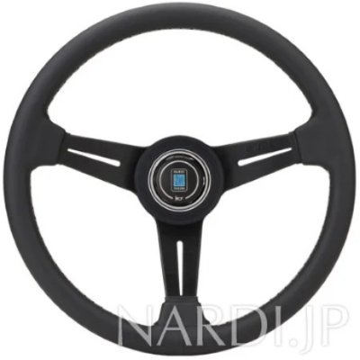 Nardi CLASSIC Black Leather/Black Spokes (38φ) N150