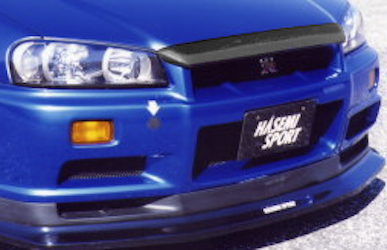 Hasemi Motor Sports GT-R R34 Grill top molding