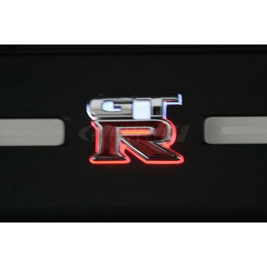 ROWEN GT-R R35 LED Welcome Plate (Scuff Plate)