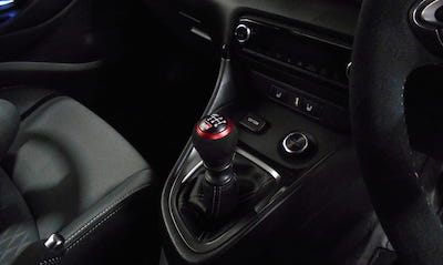 GR Lightweight shift knob (ultra suede leather) for GR Yaris