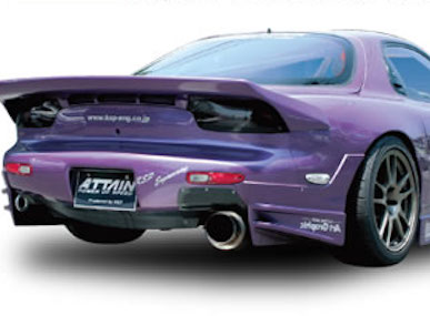 Attain FD3S Rear wing spoiler TypeⅡ made of FRP