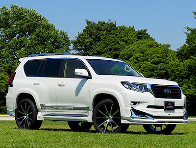 ELFORD LAND CRUISER PRADO 20mm Over Fender for Modellista Spoiler