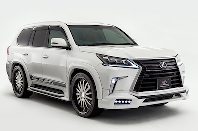 LEXUS LX570 (2015.08-) Over Fender for exclusive use of ELFORD Aero