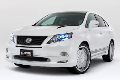 ELFORD LEXUS RX (2009-2015.10) Front Half Spoiler