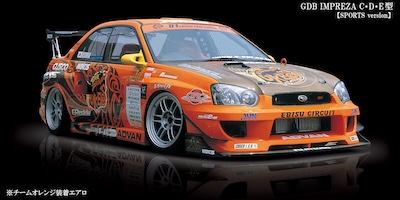 Msports SUBARU GDB IMPREZA C/D/E type [SP Ver] Body Kits