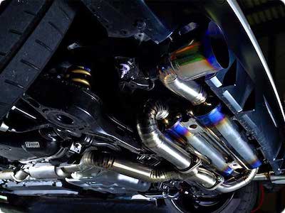 G-FORCE Competition Titanium Muffler For GR YARIS