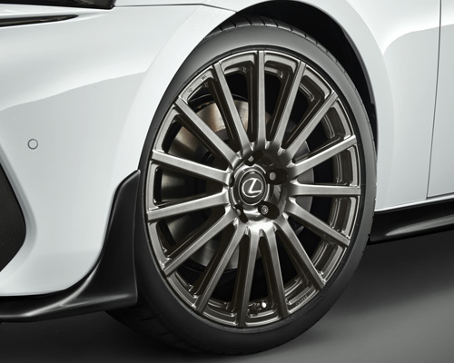 TRD LEXUS IS-F 19-Inch Forged Aluminum Wheel & Security  Lock Nut Set