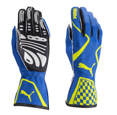 PUMA KART CAT II Glove Blue,White